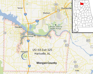 Location and Area & Topography